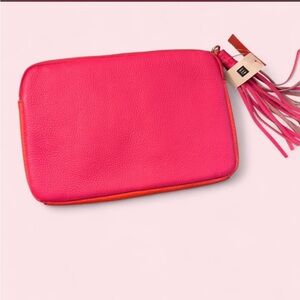 Vibrant Gap Pink and Orange Clutch